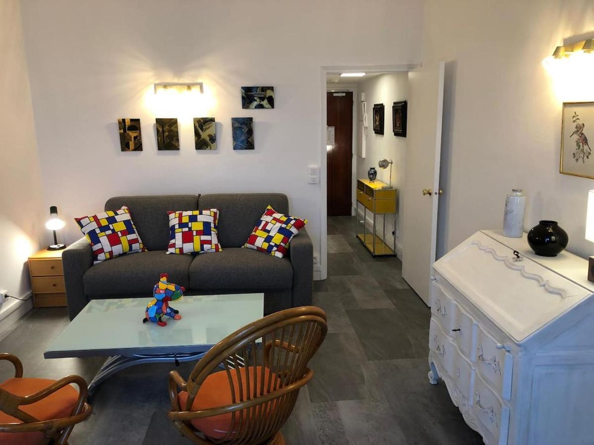 Studio 3* Vue Mer Parking Régina et Golf Biarritz Exterior foto